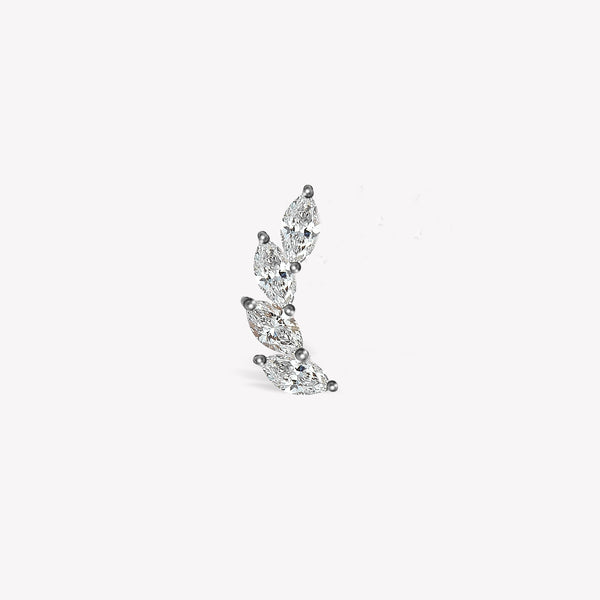 Quartet Marquise Sabit Piercing