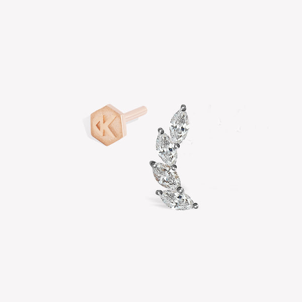 Quartet Marquise Sabit Piercing