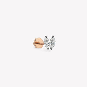 Duo Marquise Sabit Piercing
