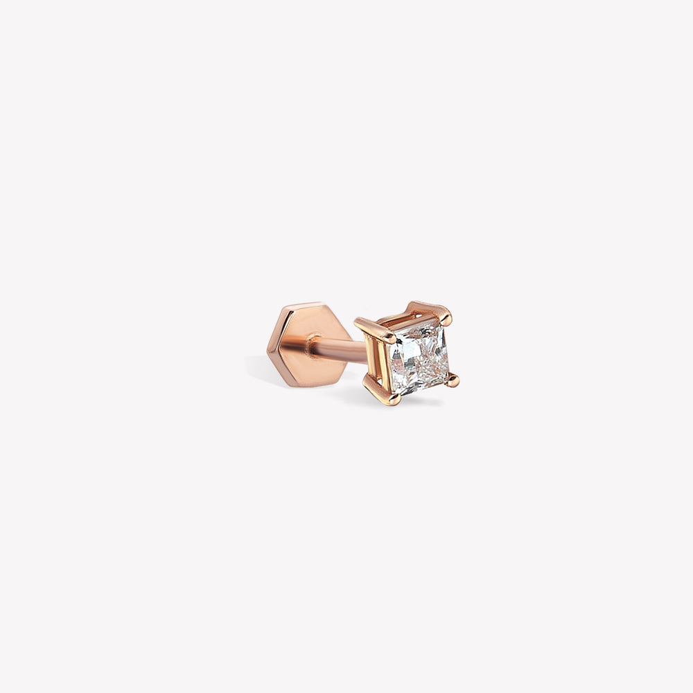 Princess-Cut Piercing
