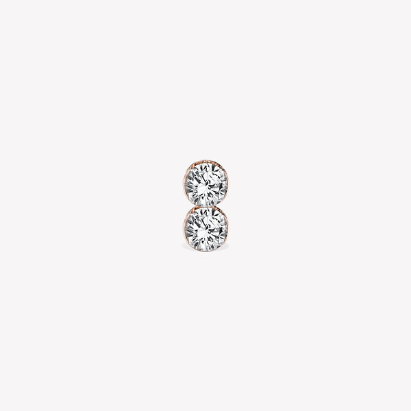 Duo Invisible Sabit Piercing