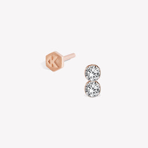 Duo Invisible Sabit Piercing