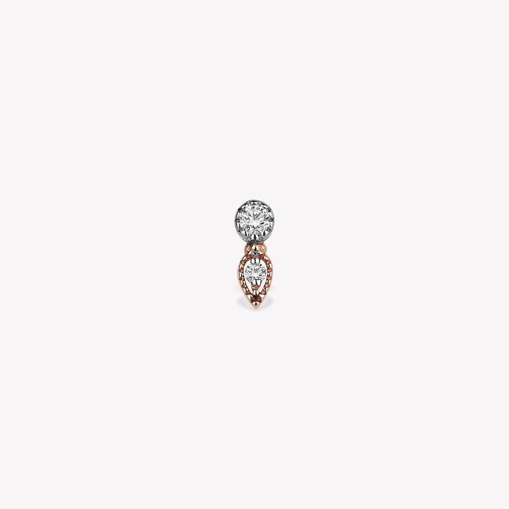 Droplet Solitaire Sallantılı Piercing