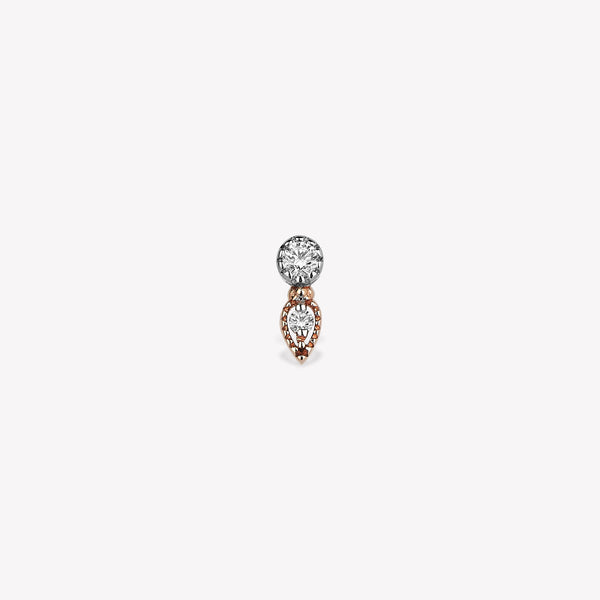 Droplet Solitaire Sallantılı Piercing