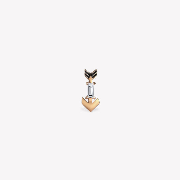 Arrow Baguette Piercing