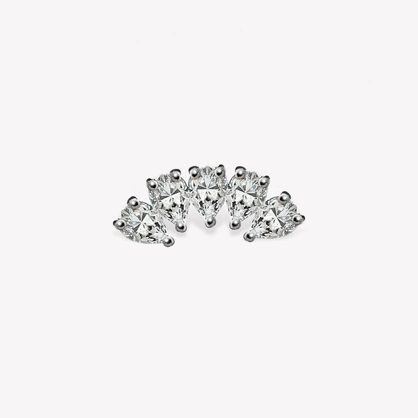 Quintet  Pear Sabit Piercing