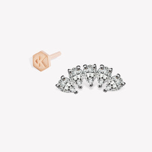 Quintet  Pear Sabit Piercing