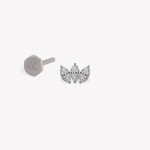 Trio Marquise Sabit Piercing