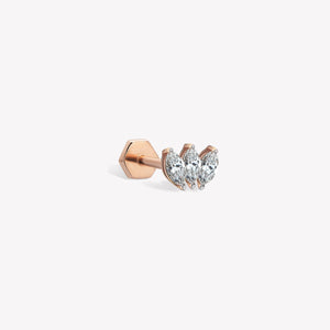 Trio Marquise Sabit Piercing