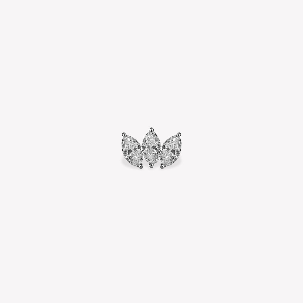 Trio Marquise Sabit Piercing