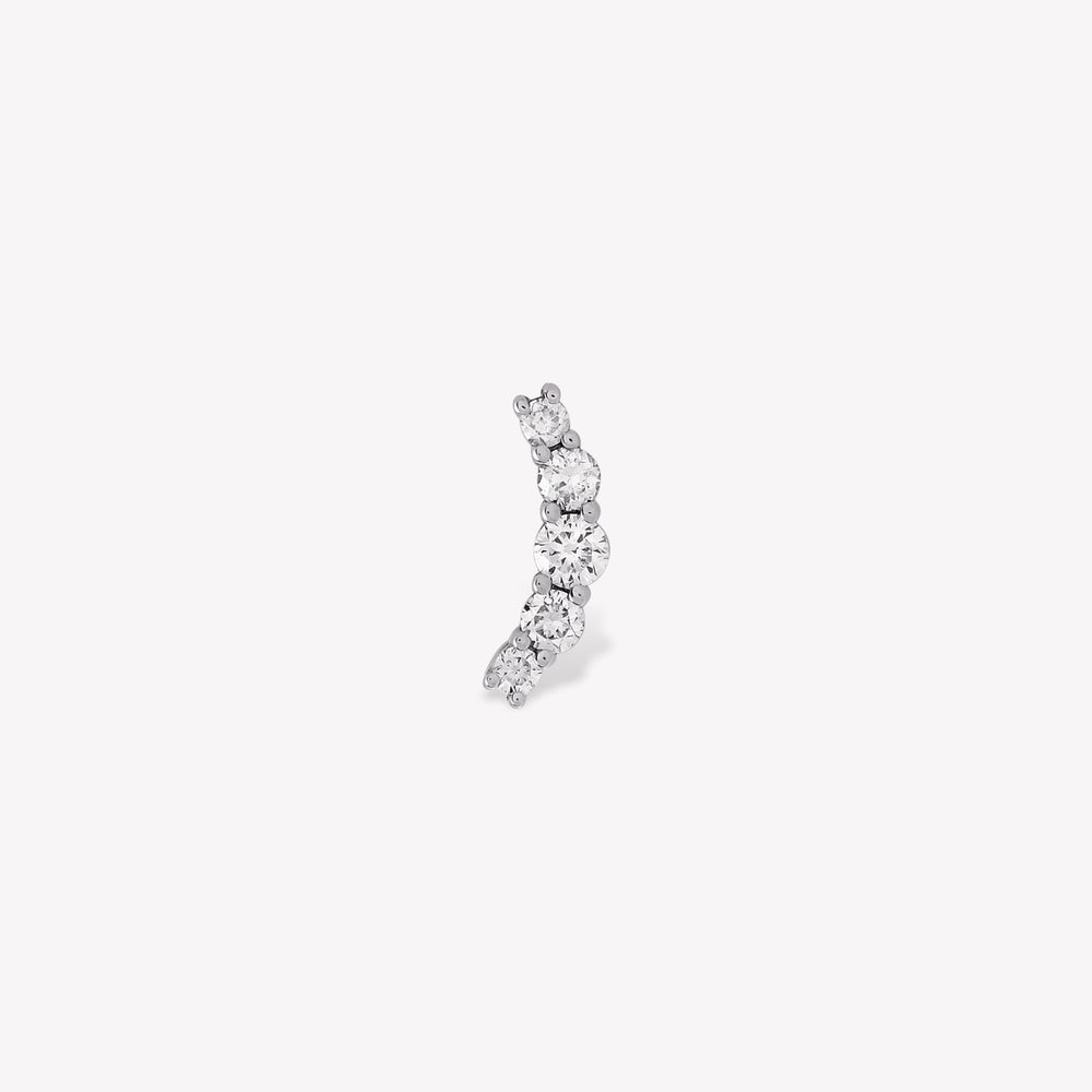 Quintet Solitaire Sabit Piercing