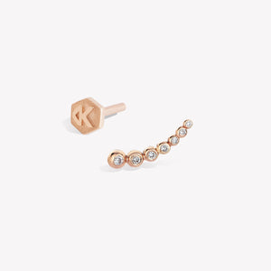 Beaded Arc Piercing