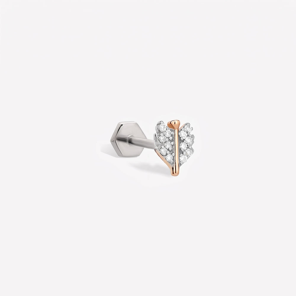 Shimmery Quill Sabit Piercing