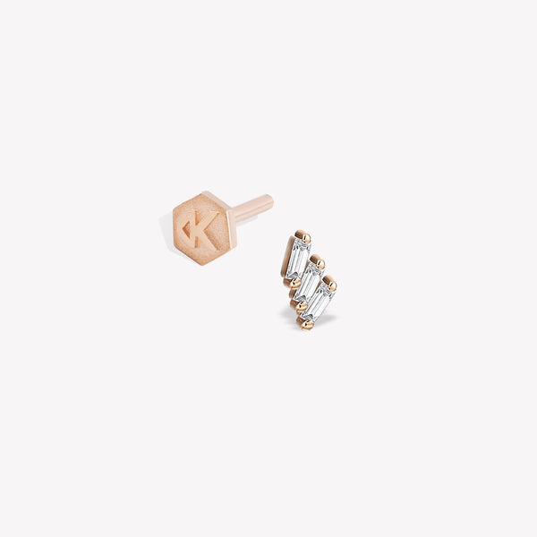 Shimmery Step Sabit Piercing