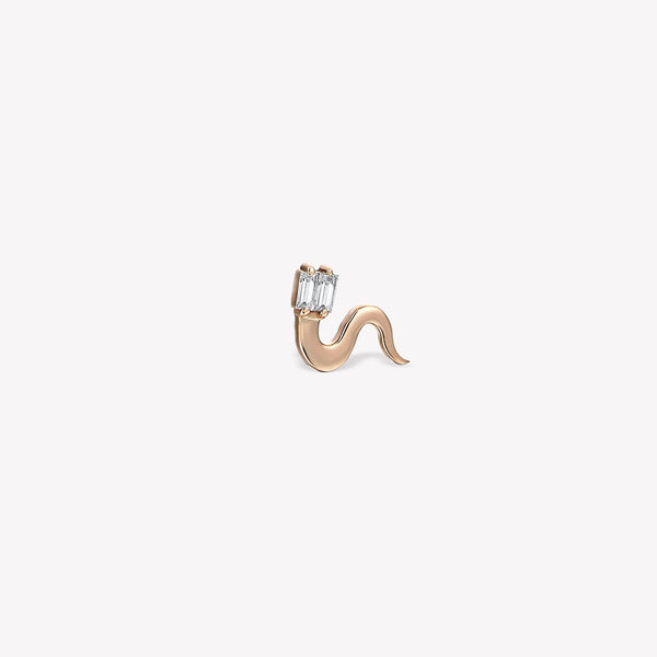 Shimmery Snake Sabit Piercing