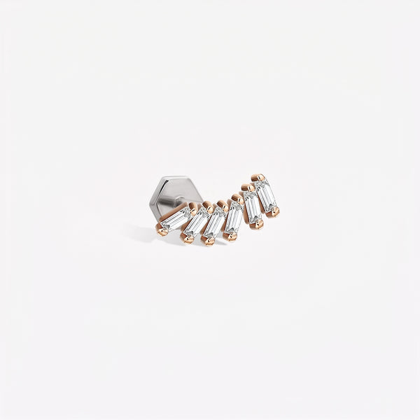 Royal Baguette Sabit Piercing