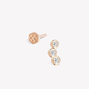 Trio Bubble Sabit Piercing