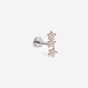 Trio Star Sabit Piercing
