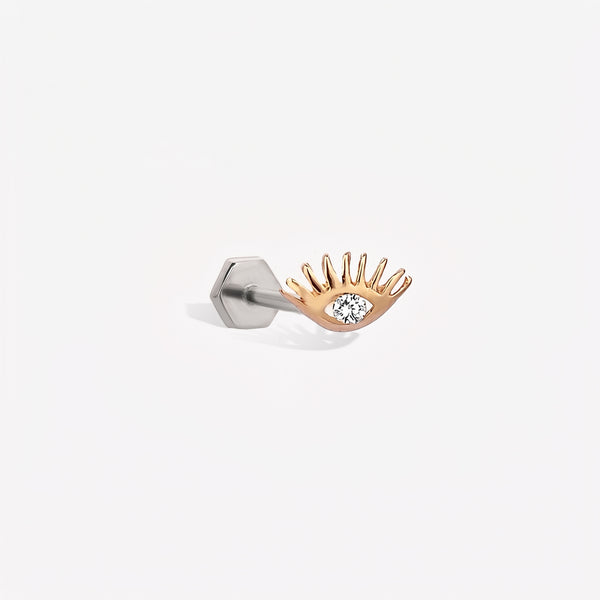 Evil Eye Mini Sabit Piercing