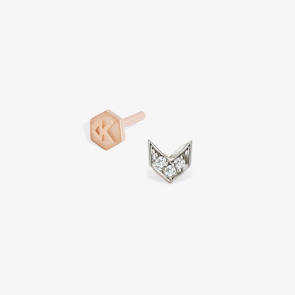 Chevron Sabit Piercing