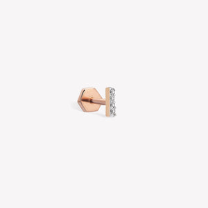 Quartet Solitaire Sabit Piercing