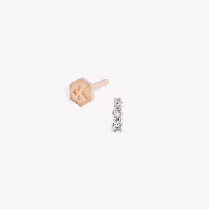 Trio Solitaire Sabit Piercing