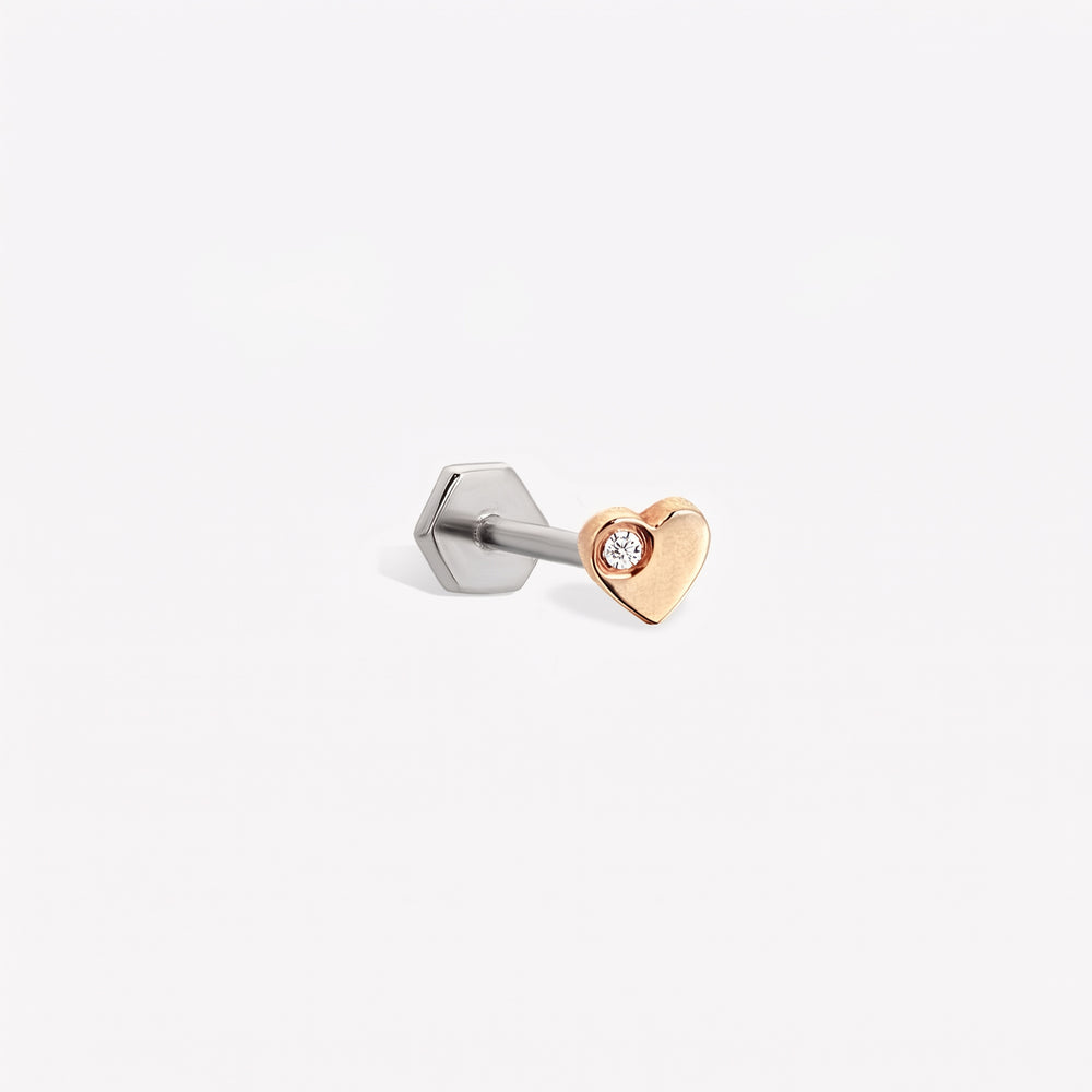 Heart Sabit Piercing