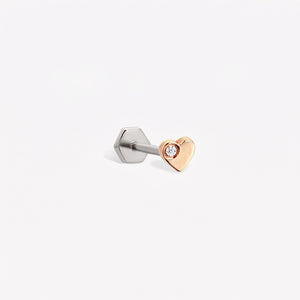 Heart Sabit Piercing