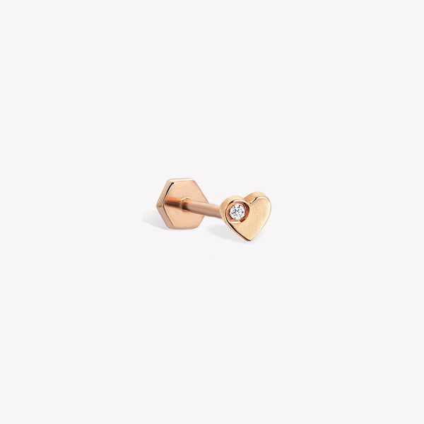 Heart Sabit Piercing