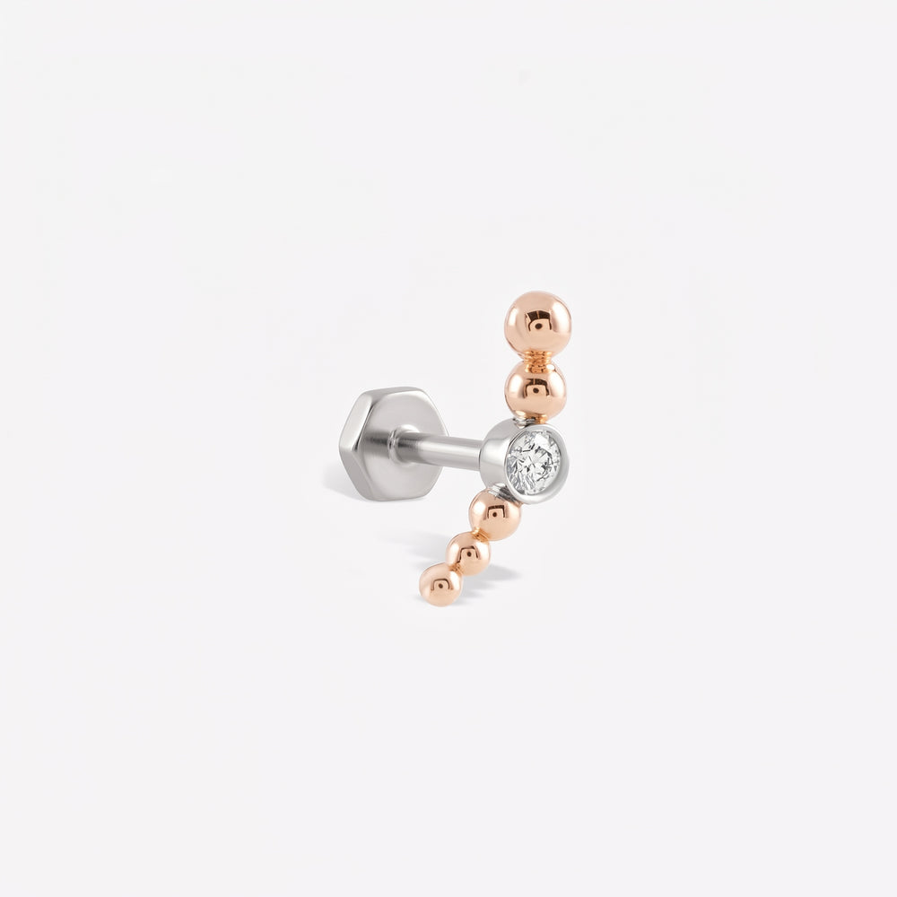 Solo Beaded Sabit Piercing