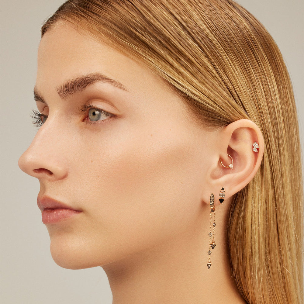 Twin Pear Sabit Piercing